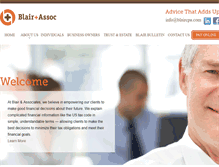 Tablet Screenshot of blaircparva.com